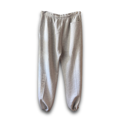 Call Bankorrupt Grey Distressed Cuffed Sweatpants